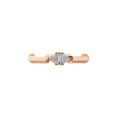 Anello Gucci Link to Love con diamanti 18 carati