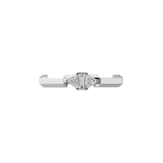 Anello Gucci Link to Love con diamanti taglio baguette