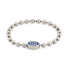 Interlocking G boule chain bracelet