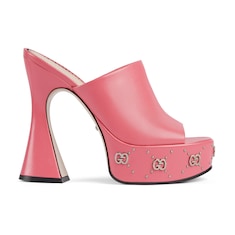 Women's platform slide sandal