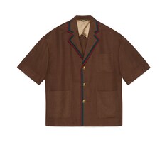 Viscose linen jacket