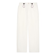 Pantalon en coutil de coton avec broderie