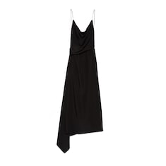 Robe longue en soie