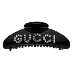 'GUCCI' hair clip with crystals