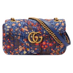 GG Marmont small chevron shoulder bag