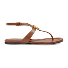 Women's Double G thong sandal