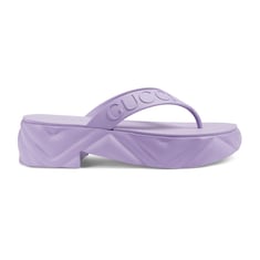 Women's thong platform sandal