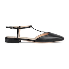 Women's ballet flat with Double G 