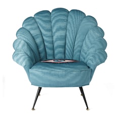 Moiré armchair with Gucci eye