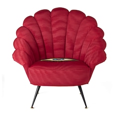 Moiré armchair with Gucci eye