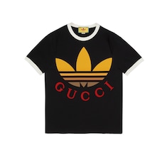 adidas x Gucci T-Shirt aus Baumwolljersey