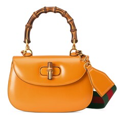 حقيبة صغيرة Gucci Bamboo 1947 ذات مقبض علوي