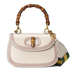 Gucci Bamboo 1947系列竹节小号手袋