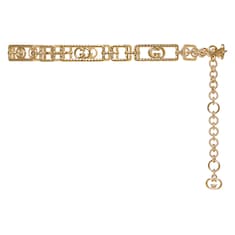 Torchon chain belt with Interlocking G