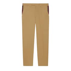 Cotton ankle pant with Web