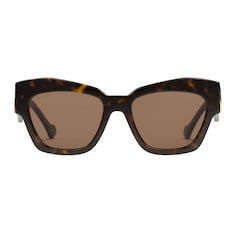 Sonnenbrille in Katzenaugenform