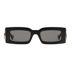 Lentes de sol con marco rectangular