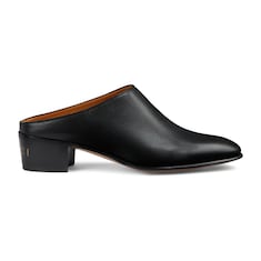 Men's heeled mule