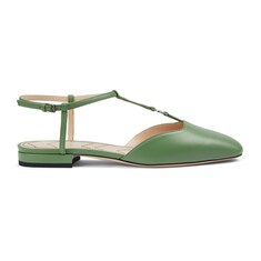 Women's ballet flat with Double G