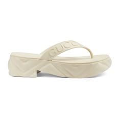 Women's thong platform sandal