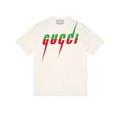 Camiseta con Estampado Gucci Blade