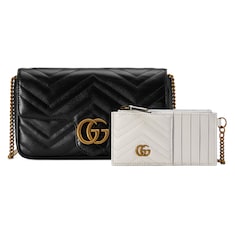 Borsa a spalla GG Marmont misura piccola
