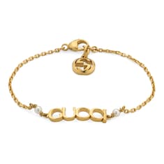 สร้อยข้อมือ Gucci Script bracelet
