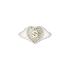 Anillo Gucci Heart con GG