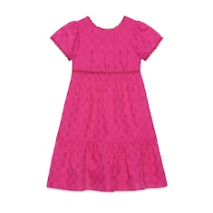 Children's GG stars cotton viscose dress