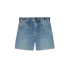 Children's denim bermuda