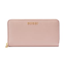 Zip around wallet with Gucci script