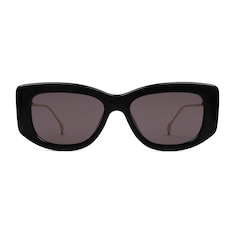 Specialized fit rectangular sunglasses