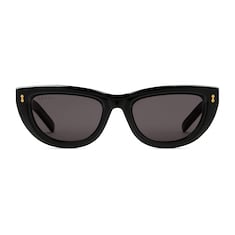 Lentes de sol con marco con forma de ojo de gato