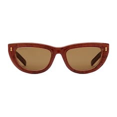 Cat-eye frame sunglasses