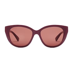 Cat-eye frame sunglasses