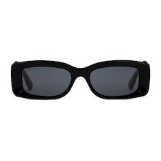 Rectangular-frame sunglasses