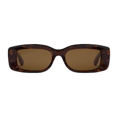 Rectangular-frame sunglasses