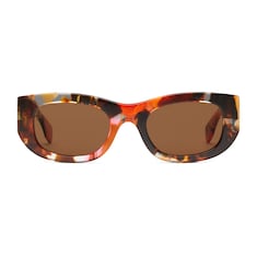 Oval-frame sunglasses