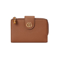 Portefeuille Double G avec bambou taille moyenne