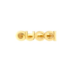  Bague avec inscription « GUCCI »
