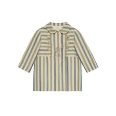 Peter Rabbit™ x Gucci striped cotton coat