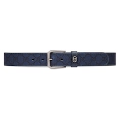 Belt with Interlocking G detail