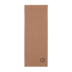 Wool cashmere scarf with Double G