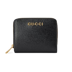 Mini portefeuille avec inscription Gucci