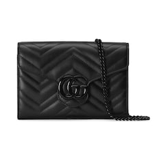 GG Marmont wallet on chain