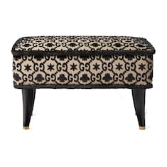 GG jacquard stool 