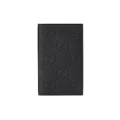 Porte-cartes GG format long effet caoutchouc