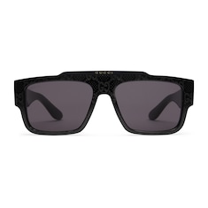 Square-frame sunglasses