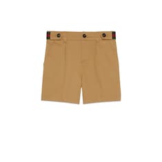 Children's stretch cotton shorts with Web