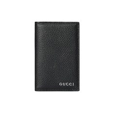 Längliches Kartenetui mit Gucci Logo